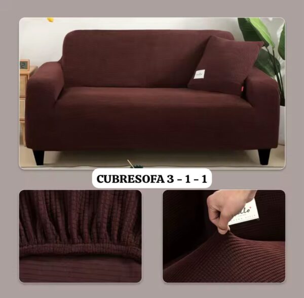 Cubre sofá elástico impermeable - Imagen 3