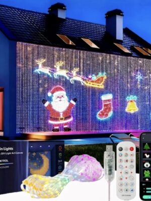 Cortina led inteligente